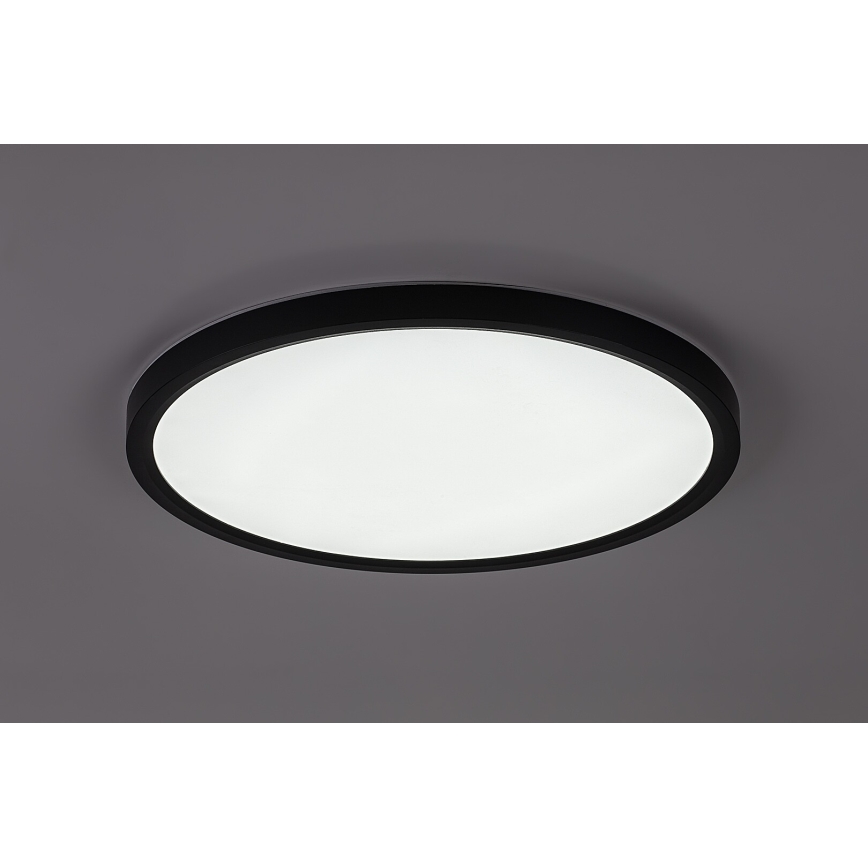 Rabalux - LED kúpeľňové stropné svietidlo LED/24W/230V 3000/4000/6000K pr. 40 cm IP44 čierne