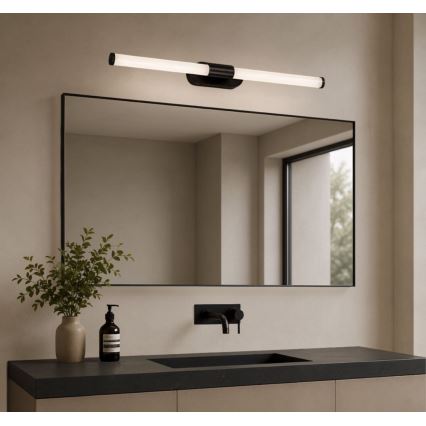 Rabalux - LED Kúpeľňové osvetlenie zrkadla LED/8W/230V IP44 60 cm čierna