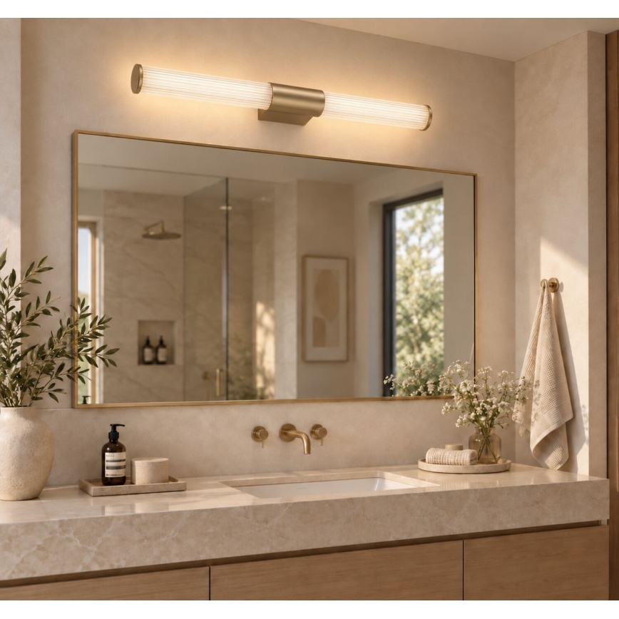 Rabalux - LED Kúpeľňové osvetlenie zrkadla LED/15W/230V IP44 60 cm zlatá