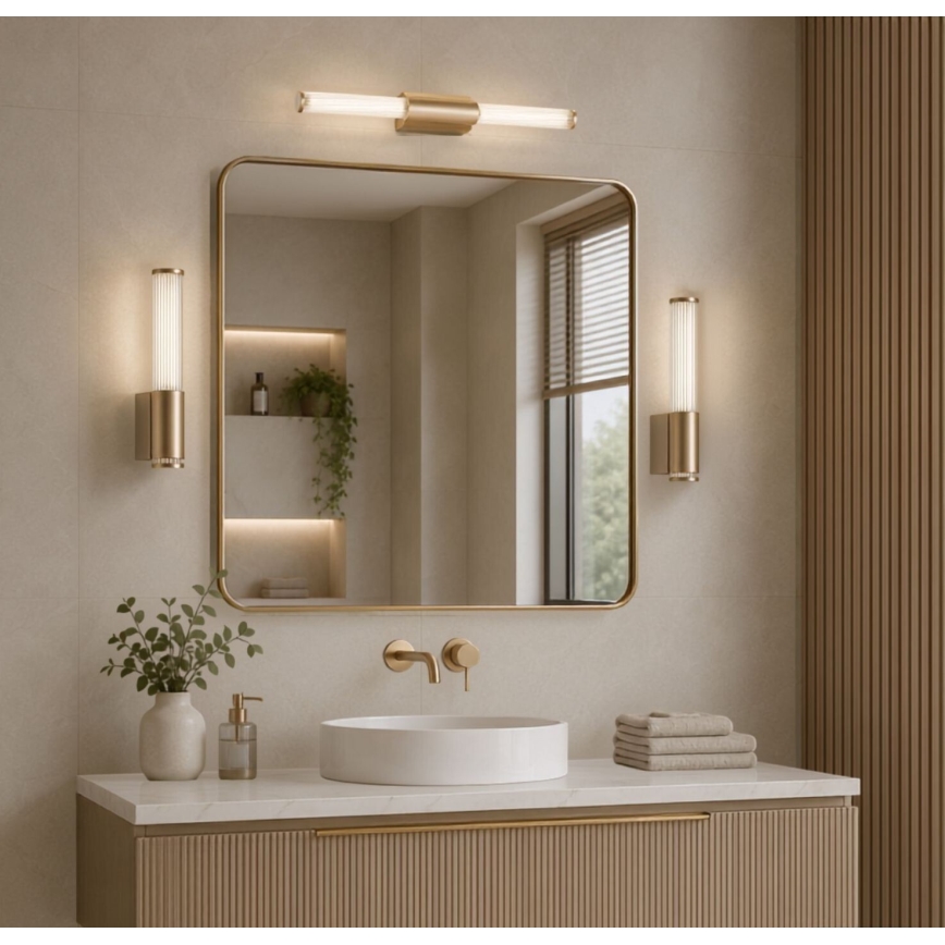 Rabalux - LED Kúpeľňové nástenné svietidlo LED/6W/230V IP44 zlaté