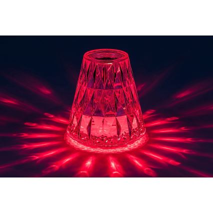 Rabalux - LED RGB Stmievateľná nabíjacia stolná lampa LED/2W/5V 3000K