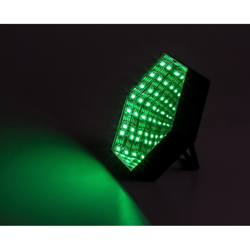 Rabalux - LED RGB Stmievateľná stolná lampa LED/1W/5V/3xAA + diaľkové ovládanie