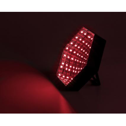 Rabalux - LED RGB Stmievateľná stolná lampa LED/1W/5V/3xAA + diaľkové ovládanie