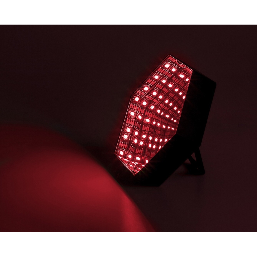 Rabalux - LED RGB Stmievateľná stolná lampa LED/1W/5V/3xAA + diaľkové ovládanie