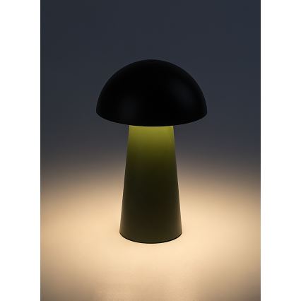 Rabalux - LED stmievateľná dotyková nabíjateľná vonkajšia lampa LED/1,5W/5V IP44 1200 mAh USB zelená
