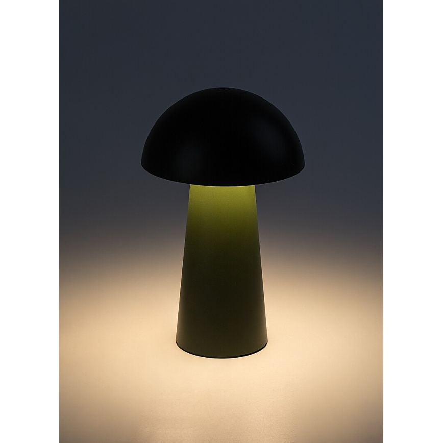 Rabalux - LED stmievateľná dotyková nabíjateľná vonkajšia lampa LED/1,5W/5V IP44 1200 mAh USB zelená