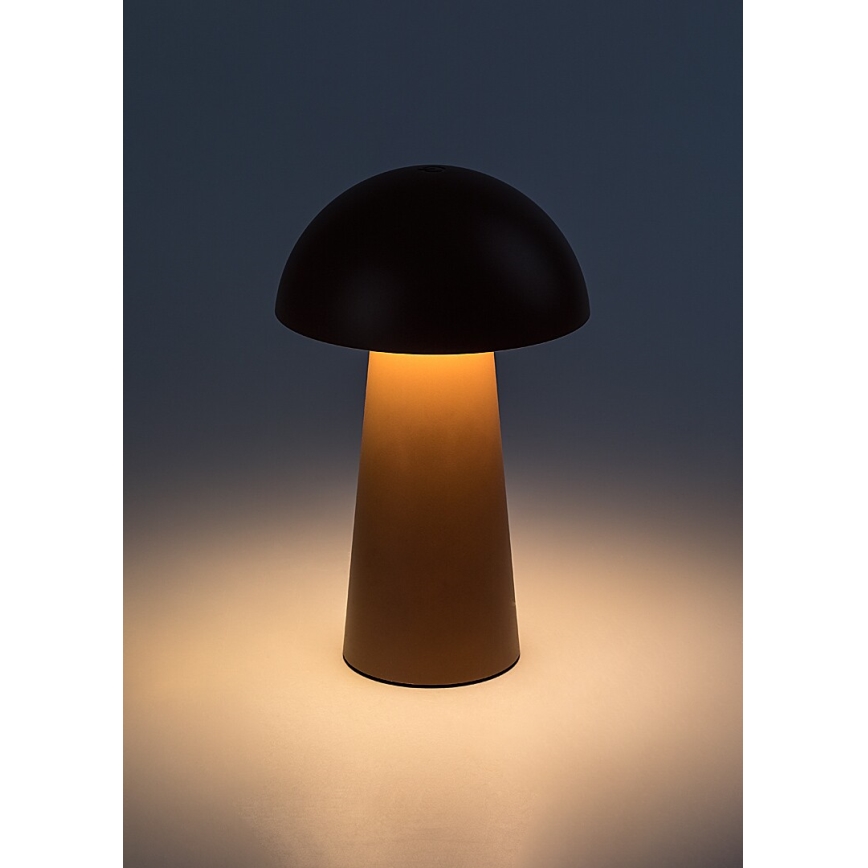 Rabalux - LED Stmievateľná dotyková nabíjateľná vonkajšia lampa LED/1,5W/5V IP44 1200 mAh USB hnedá