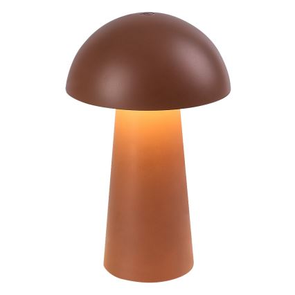 Rabalux - LED Stmievateľná dotyková nabíjateľná vonkajšia lampa LED/1,5W/5V IP44 1200 mAh USB hnedá