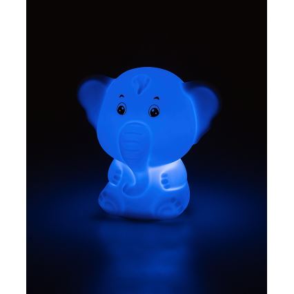 Rabalux - LED RGB dotykové nočné svetlo LED/0,05W/1xCR2032 slon