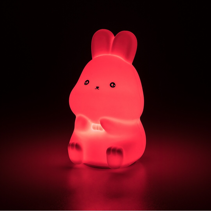 Rabalux - LED RGB Dotykové nočné svetlo LED/0,05W/1xCR2032 králik