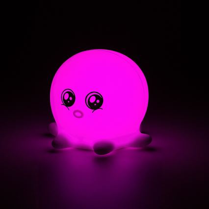 Rabalux - LED RGB Dotykové nočné svetlo LED/0,05W/1xCR2032 chobotnica