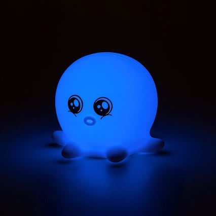 Rabalux - LED RGB Dotykové nočné svetlo LED/0,05W/1xCR2032 chobotnica