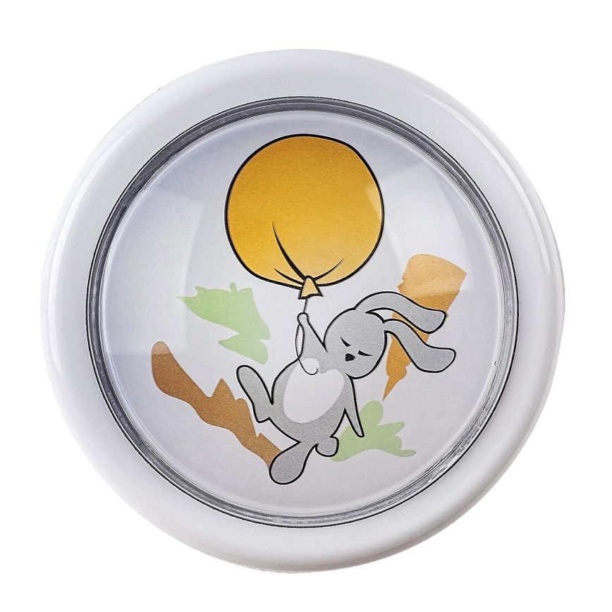 Rabalux - LED detská nočná lampa LED/0,3W/2xAA 6000K