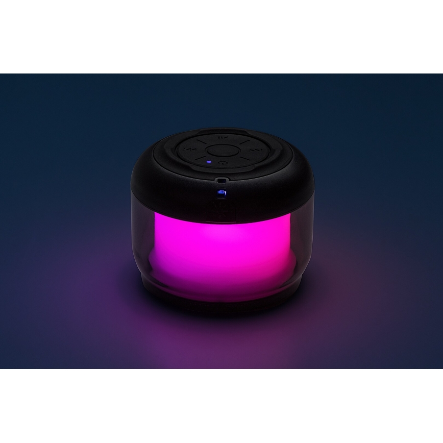 Rabalux - RGB Stolná lampa s reproduktorom RGB/3W/3,7V 500mAh
