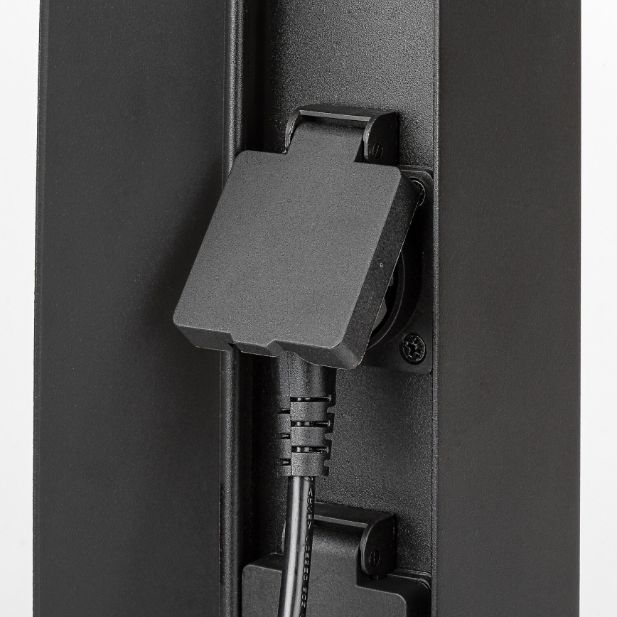 Rabalux - LED Vonkajšie svietidlo s dvoma zásuvkami LED/10W/230V IP44