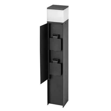 Rabalux - LED Vonkajšie svietidlo s dvoma zásuvkami LED/10W/230V IP44