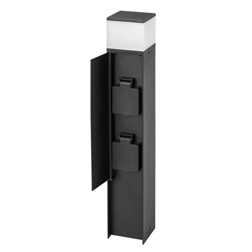 Rabalux - LED Vonkajšie svietidlo s dvoma zásuvkami LED/10W/230V IP44