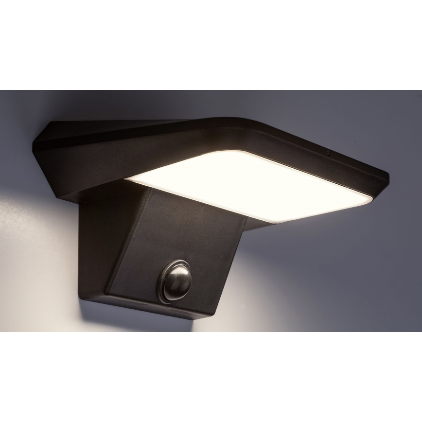 Rabalux - LED Solárne svietidlo so senzorom LED/10W/3,7V IP44 1200 mAh