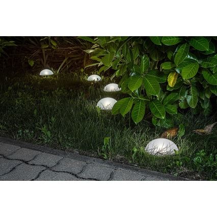 Rabalux - LED Solárne svietidlo 5xLED/0,2W/1,2V IP44 600 mAh