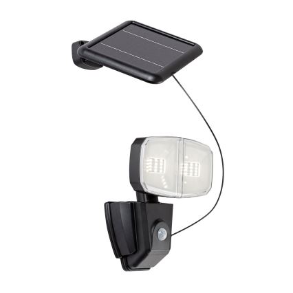 Rabalux - LED Solárny reflektor so senzorom LED/12W/3,7V IP44