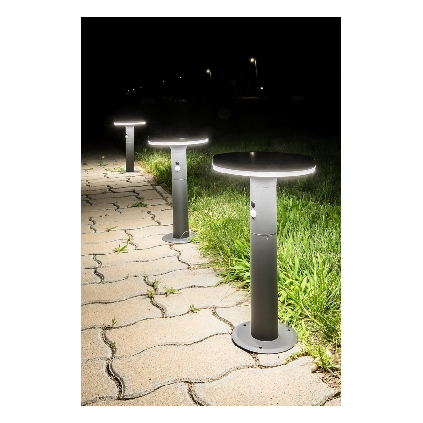 Rabalux - LED Solárne svietidlo so senzorom LED/10W/3,7V IP44 2500 mAh