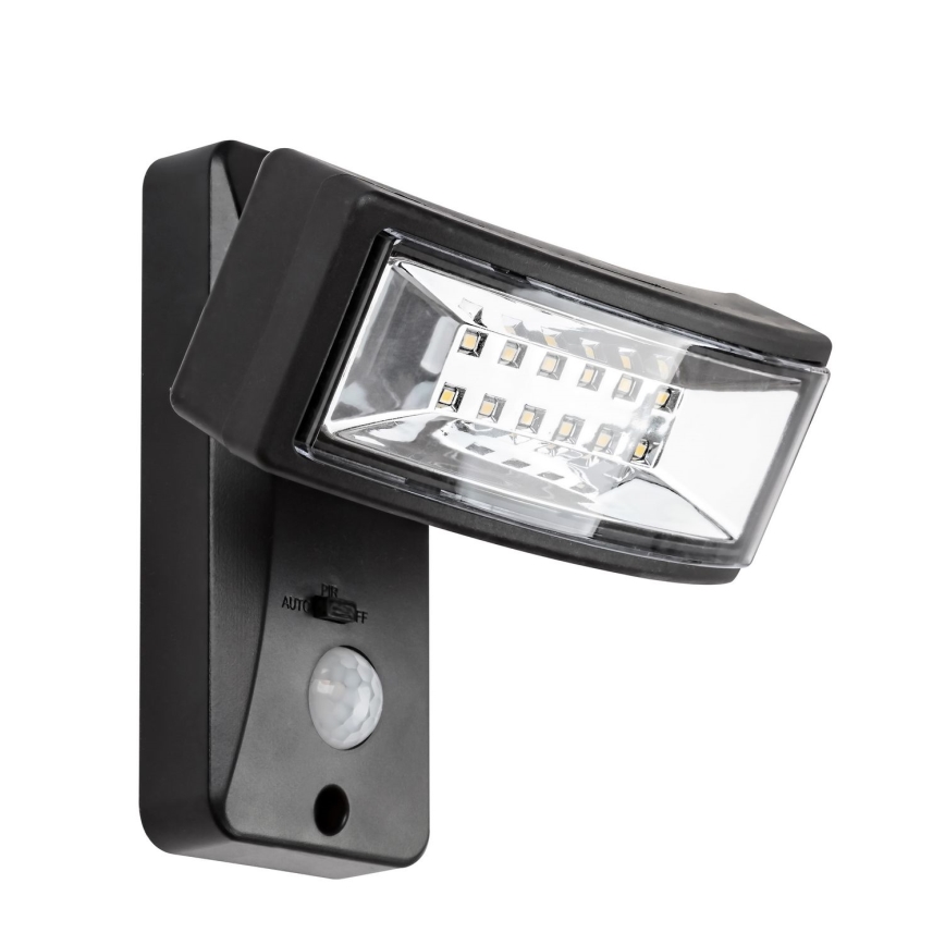 Rabalux - LED Solárne svietidlo so senzorom LED/2,4W/3,7V IP44