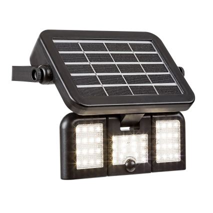 Rabalux - LED Solárny reflektor so senzorom LED/9,6W/3,7V IP44