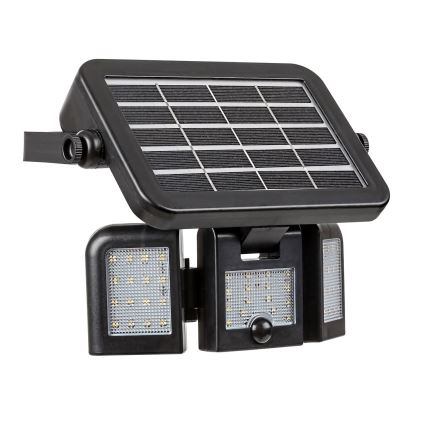 Rabalux - LED Solárny reflektor so senzorom LED/9,6W/3,7V IP44