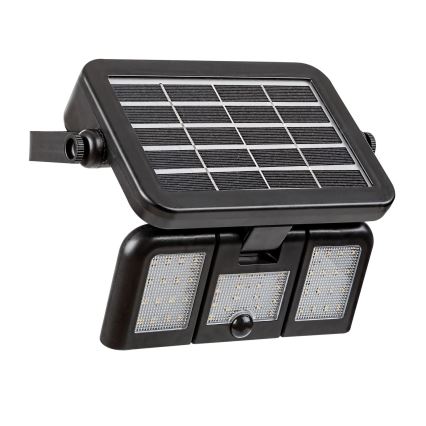 Rabalux - LED Solárny reflektor so senzorom LED/9,6W/3,7V IP44