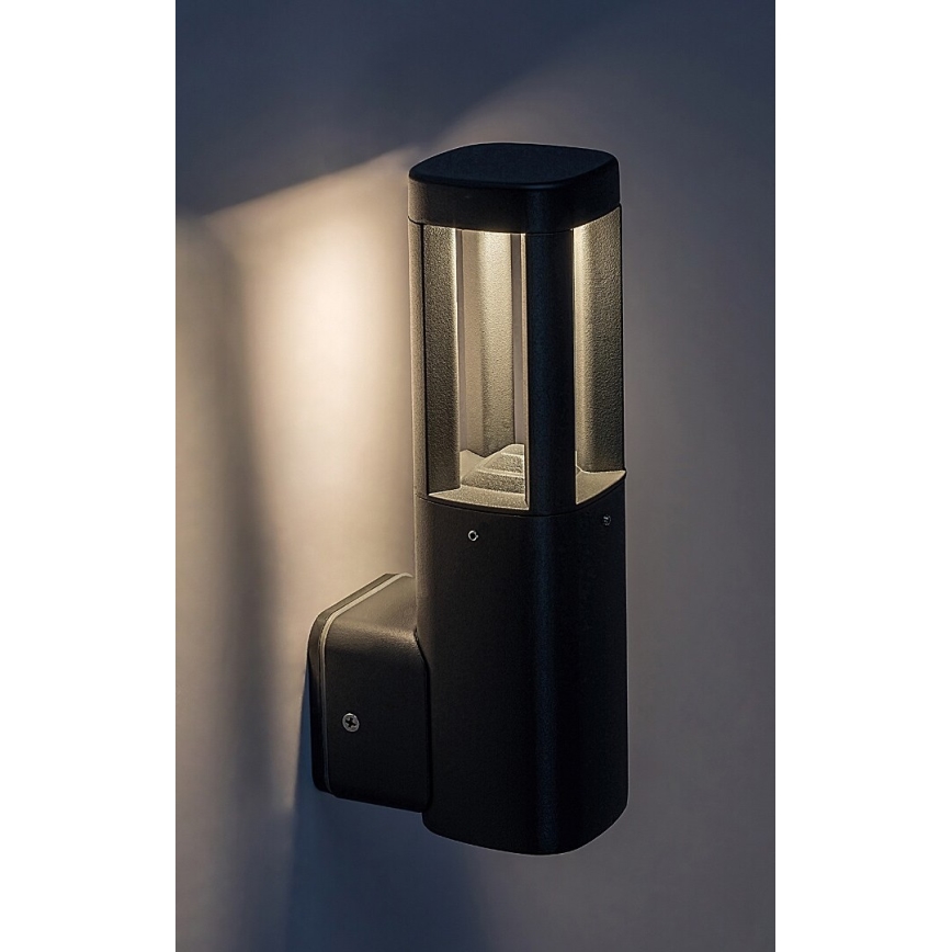 Rabalux - LED Vonkajšie nástenné svietidlo LED/7W/230V IP54 antracit