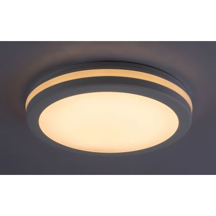 Rabalux - LED Kúpeľňové stropné svietidlo LED/28W/230V 3000/4000/6500K IP54 biela