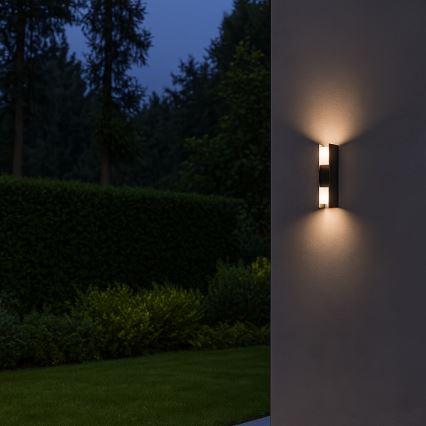 Rabalux - LED vonkajšie nástenné svietidlo LED/13W/230V IP65 antracit