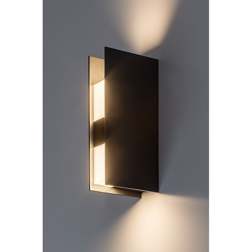 Rabalux - LED vonkajšie nástenné svietidlo LED/13W/230V IP65 antracit