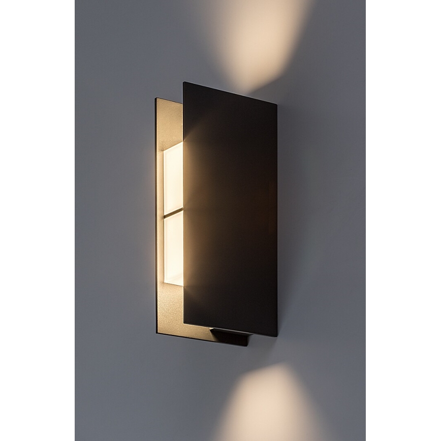Rabalux - LED vonkajšie nástenné svietidlo LED/13W/230V IP65 antracit