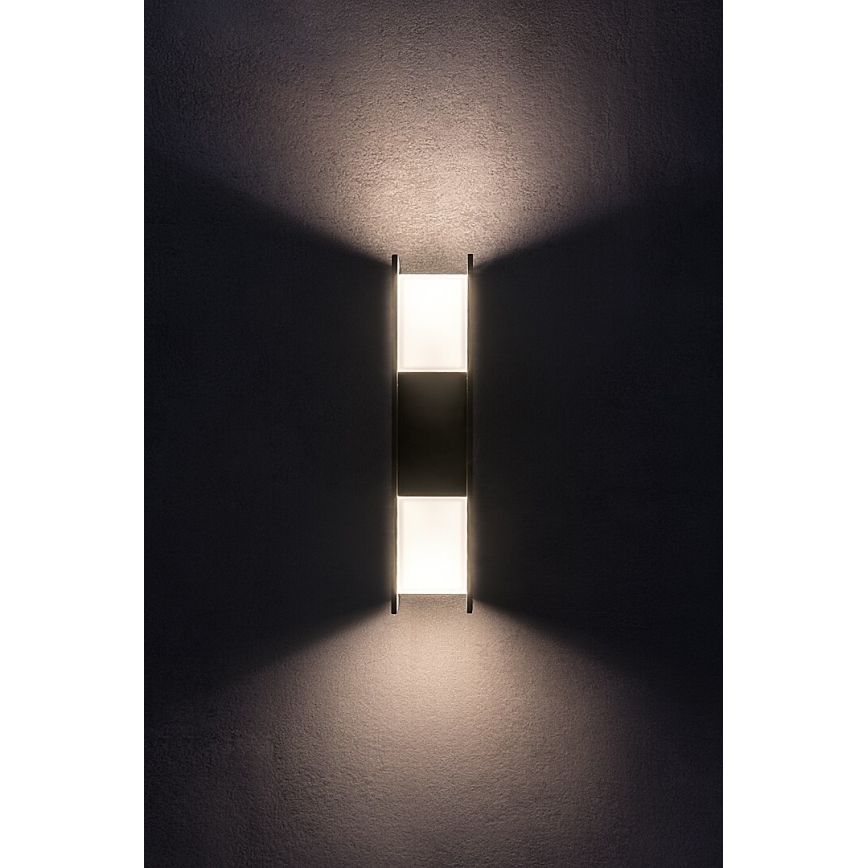 Rabalux - LED vonkajšie nástenné svietidlo LED/13W/230V IP65 antracit