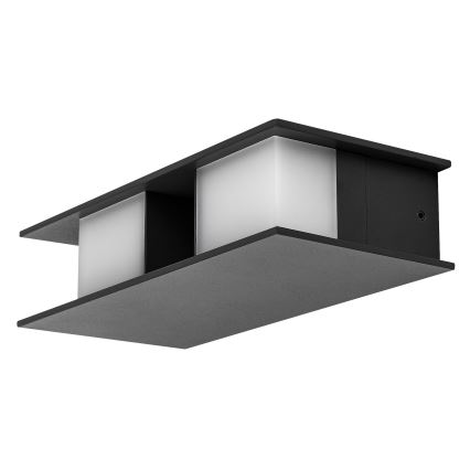 Rabalux - LED vonkajšie nástenné svietidlo LED/13W/230V IP65 antracit