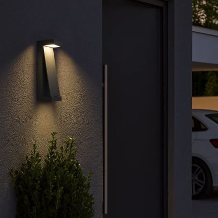 Rabalux - vonkajšie nástenné LED svietidlo 13 W/230 V IP65 antracit