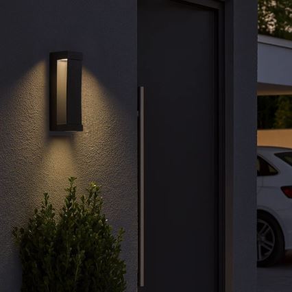 Rabalux - vonkajšie nástenné LED svietidlo 13 W/230 V IP65 antracit
