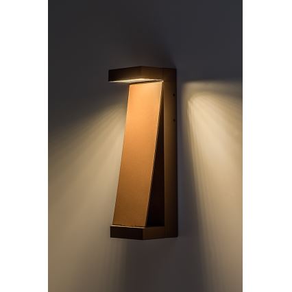Rabalux - LED vonkajšie nástenné svietidlo LED/13W/230V IP65 hnedé