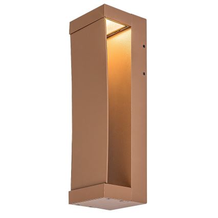 Rabalux - LED vonkajšie nástenné svietidlo LED/13W/230V IP65 hnedé