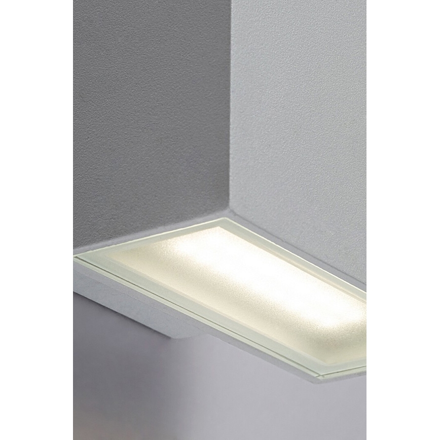 Rabalux - LED Vonkajšie nástenné svietidlo LED/7W/230V IP54 biela