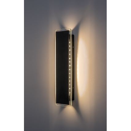 Rabalux - LED vonkajšie nástenné svietidlo LED/18W/230V IP54 čierna
