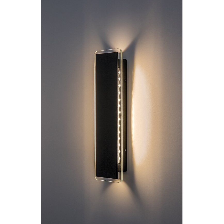 Rabalux - LED vonkajšie nástenné svietidlo LED/18W/230V IP54 čierna