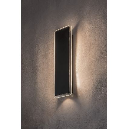 Rabalux - LED vonkajšie nástenné svietidlo LED/18W/230V IP54 čierna