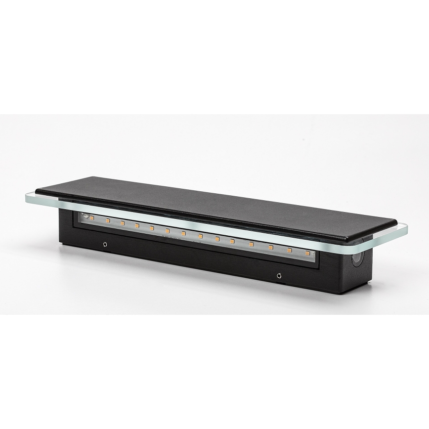 Rabalux - LED vonkajšie nástenné svietidlo LED/18W/230V IP54 čierna