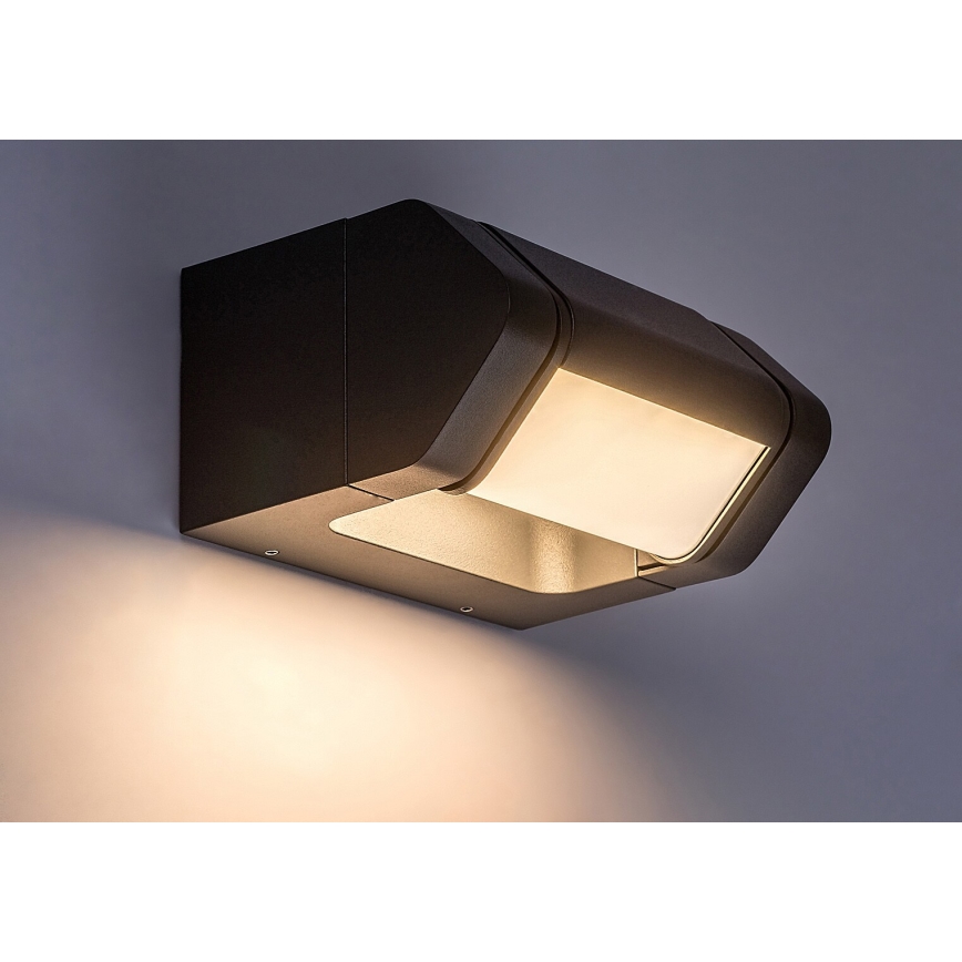 Rabalux - LED Vonkajšie nástenné flexibilné svietidlo LED/8W/230V IP54 antracit