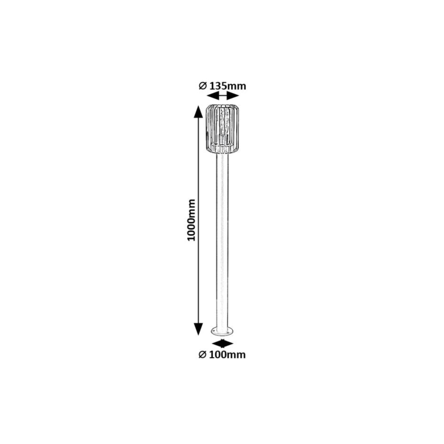 Rabalux - Vonkajšia lampa 1xE27/40W/230V IP44