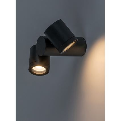Rabalux - Vonkajšie nástenné svietidlo 2xGU10/35W/230V IP44