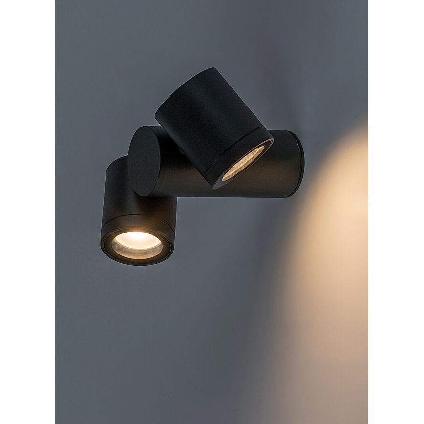 Rabalux - Vonkajšie nástenné svietidlo 2xGU10/35W/230V IP44