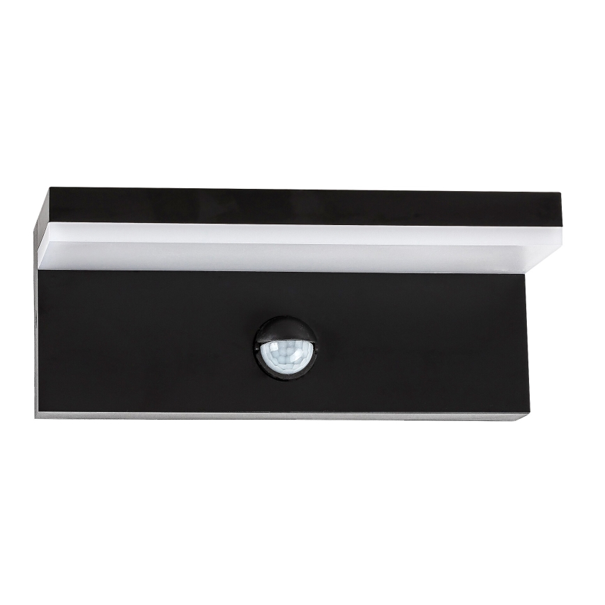 Rabalux - LED Vonkajšie nástenné svietidlo so senzorom LED/9W/230V 2700/4000/6500K IP54 čierna